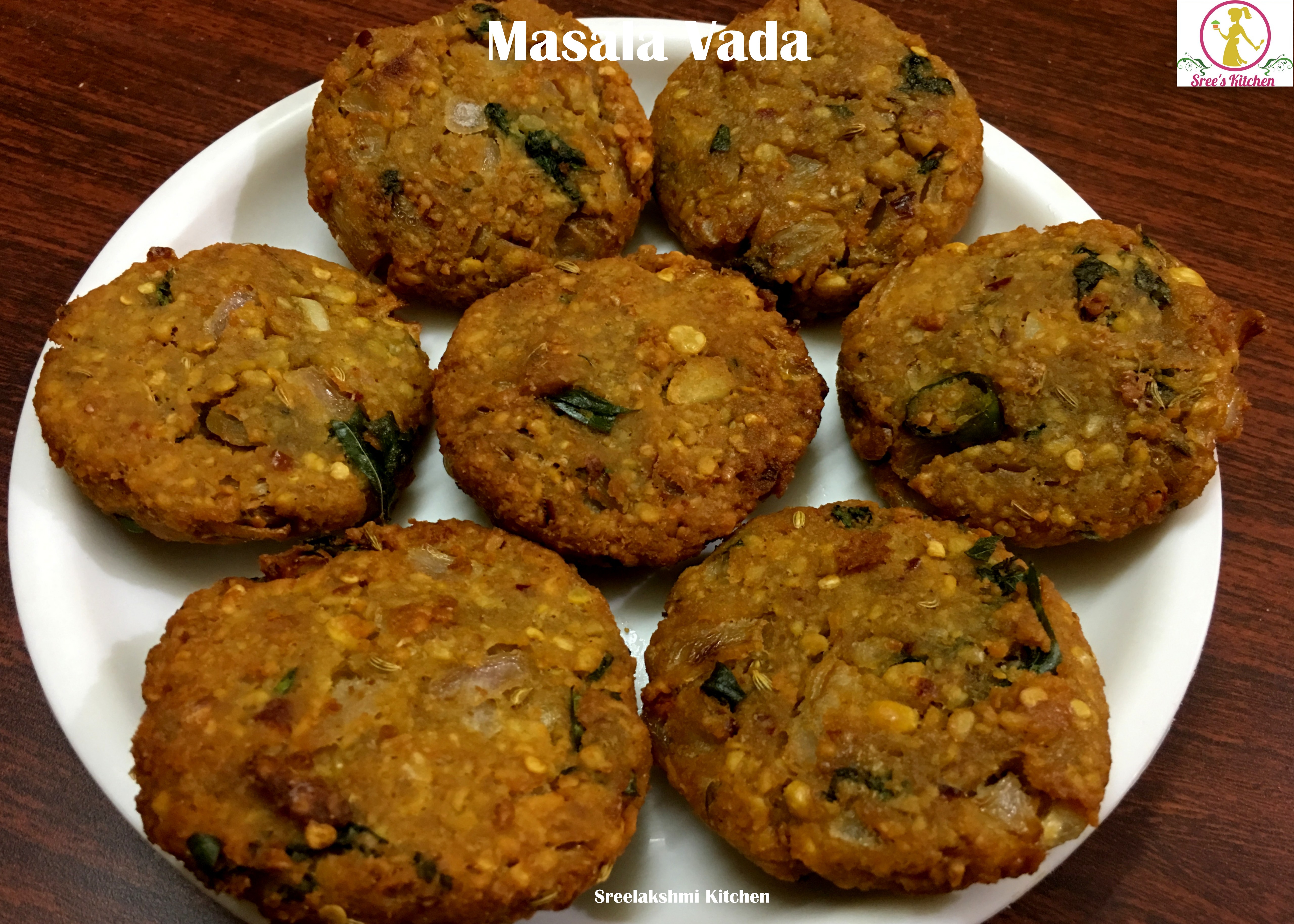 Simple masala vada recipe | masala vadai | Sreelakshmikitchen